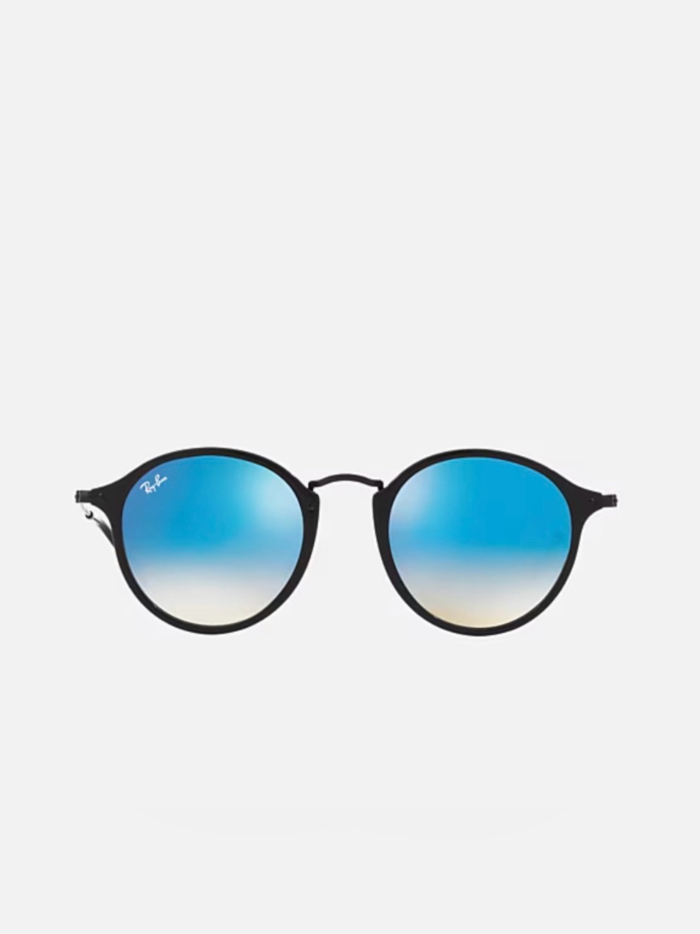 Ray-Ban Round Fleck Blue Gradient Flash Lenses